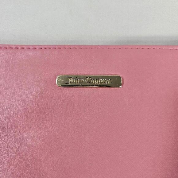 Juicy Couture Women's Tote Bag Shopper Shopping Purse Pink Gold - Picture 5 of 13